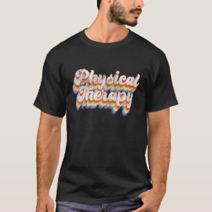 Retro Vintage Physiotherapeut Assistenz T-Shirt