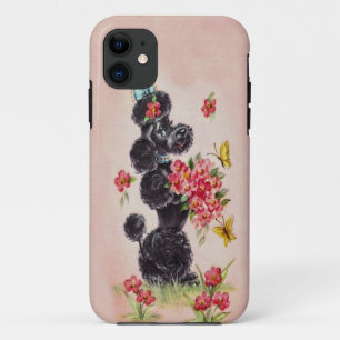 Retro Vintage Poodle Hülle für iPhone 5