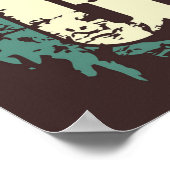 Retro-Vintage Poster (Ecke)