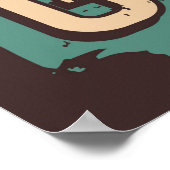 Retro-Vintage Poster (Ecke)