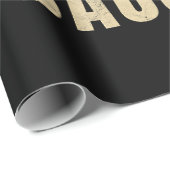 Retro Vintage Powered By Bacon BBQ BBQ Geschenkpapier (Rolleneckpunkt)