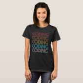 Retro Vintage Programmierung T-Shirt (Vorne ganz)
