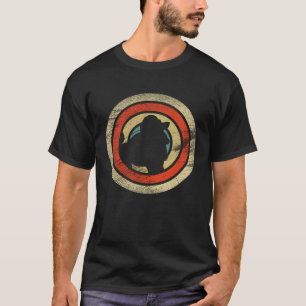 Retro vintage Pudel-Hunde und süße Tiere  1 T-Shirt