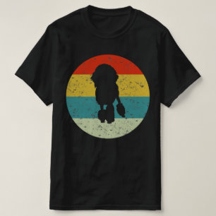 Retro Vintage Pudel T-Shirt