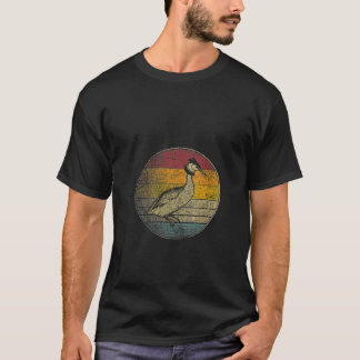 Retro Vintage Puteketeke Neuseelands Vogel des T-Shirt