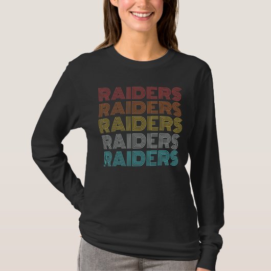 Retro-Vintage Raider T-Shirt (Vorderseite)