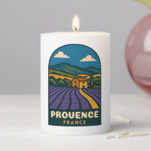 Retro Vintage Reise Provence Frankreich Landschaft