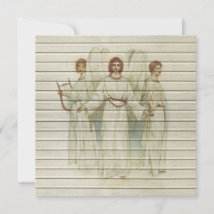 Retro Vintage religiöses Weihnachten