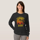 Retro Vintage Retirement 2023 Retirement Retired T-Shirt (Vorne ganz)
