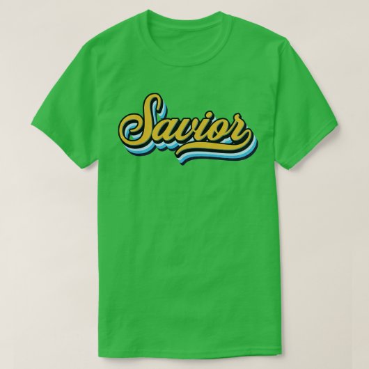 Retro Vintage Retter T-Shirt (Design vorne)