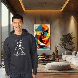 Retro - Vintage-Roboter-Hoodie Hoodie