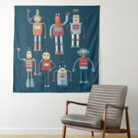 Retro Vintage Roboter