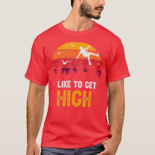 Retro-Vintage-Rockclimbing-Berge-Geschenk T-Shirt
