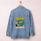 Retro Vintage Romance Comic: Bettgeflüster Jeansjacke (Hangar)