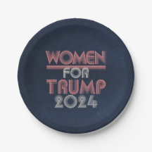 Retro Vintage Rosa Frauen für Trump 2024