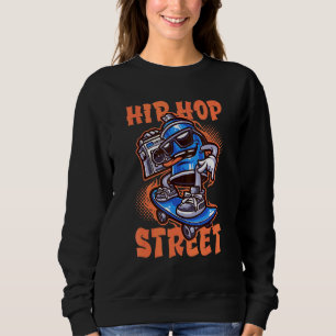 Retro Vintage Santa Cruz Kalifornien Old School Hi Sweatshirt