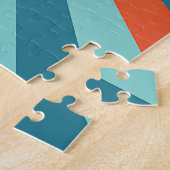RETRO VINTAGE SCHALTFLÄCHE ABSTRAKT PUZZLE (Seite)