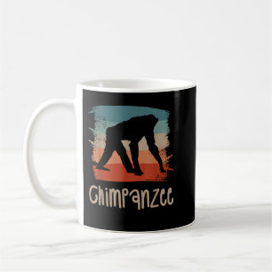 Retro Vintage Schimpansen Schimpansen Kaffeetasse