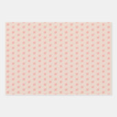 Retro Vintage Schreibmaschine und Blume Geschenkpapier Set (Vorderseite 3)