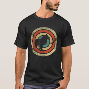 Retro Vintage Siberian Husky Hunde und süßes Tier T-Shirt