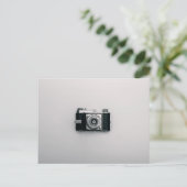 Retro-Vintage SLR-Kamera Postkarte (Stehend Vorderseite)