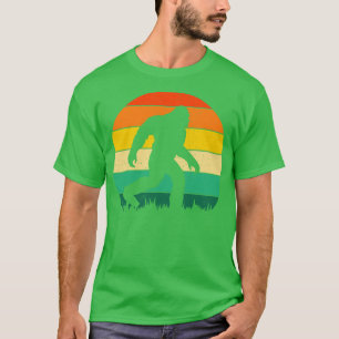 Retro Vintage Sonnenuntergang Godzilla T-Shirt