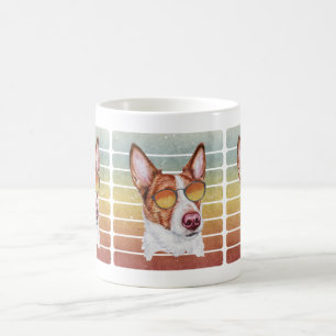 Retro Vintage Sonnenuntergang Portugiesischer Pode Kaffeetasse