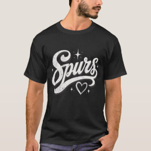 Retro-Vintage-Spurs-T-Shirt T-Shirt