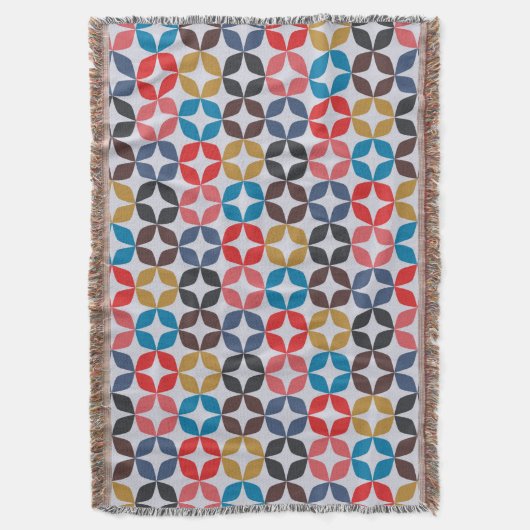 Retro Vintage Sternchen-Vereinbarung Decke (Vorderseite Vertikal)