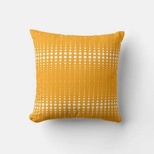Retro-Vintage-Stil Kreise geometrische Linien Stre Kissen