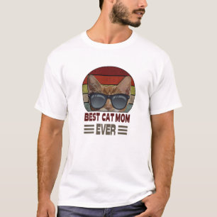 Retro Vintage Stil Meine Süße Katze Beste Katzenmu T-Shirt