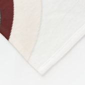 Retro  Vintage Style Graphic Nursery Room Baby  Fleecedecke (Ecke)