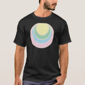 retro vintage sun pastel  T-Shirt (Vorderseite)