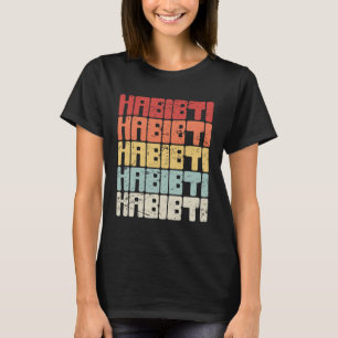 Retro Vintage Süß & Arabisch Habibti T-Shirt