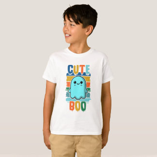 Retro Vintage Süßer Halloween-Geist T-Shirt