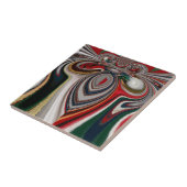 Retro Vintage Textur Abstrakte Kunst drucken Fliese (Seite)