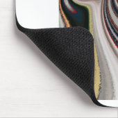 Retro Vintage Textur Abstrakte Kunst drucken Mousepad (Ecke)