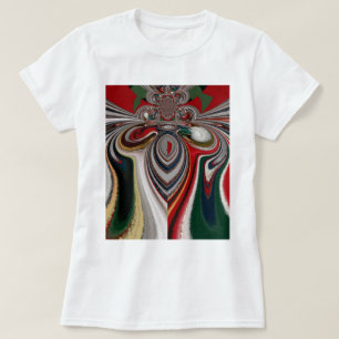 Retro Vintage Textur Abstrakte Kunst drucken T-Shirt