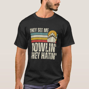 Retro Vintage They See Me Rollin' They Hatin' T-Shirt