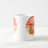 Retro Vintage Töpferei Töpferhändler Kaffeetasse (Mittel)