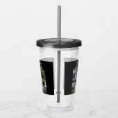  Retro Vintage Travel Waterfall Acryltrinkbecher (Rechts)