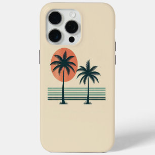 Retro/Vintage Tropische Palmen Bäume Case-Mate iPhone Hülle