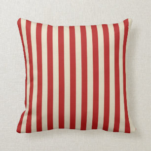 Retro Vintage Vertikal PopCorn Klassische Streifen Kissen