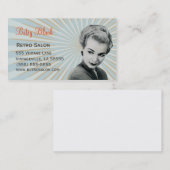 Retro Vintage Visitenkarte (Vorne/Hinten)