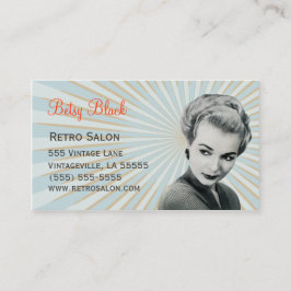 Retro Vintage Visitenkarte
