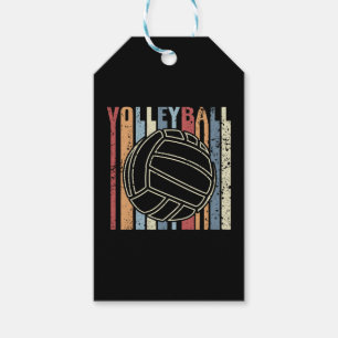 Retro Vintage Volleyball Geschenkanhänger