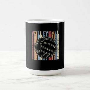 Retro Vintage Volleyball Kaffeetasse
