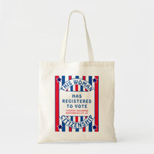 Retro Vintage Wahlen Siegposter Tragetasche