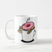 Retro Vintage Wasserfarbe Kaffeetasse (Links)