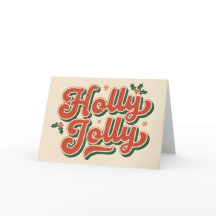 Retro-Vintage-Weihnachten mit Holly Jolly